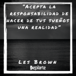 Frases para emprendedores de Les Brown