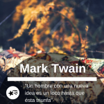 Frase para Emprenedores de Mark Twain en Depilarte