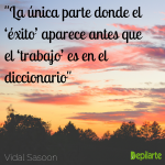 Frase para Emprenedores de Vidal Sasoon en Depilarte