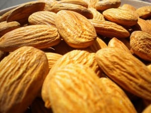 Almendras para exfoliar